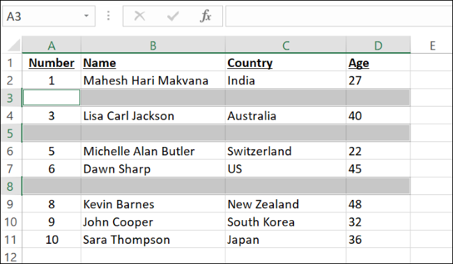 highlighted-blank-rows-excel