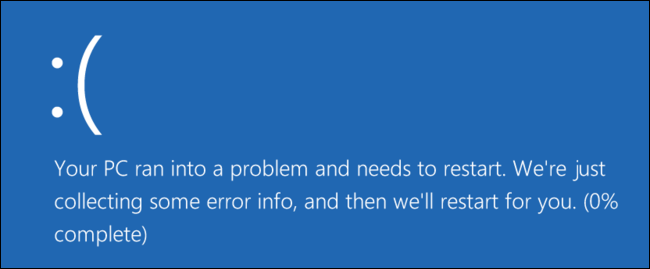 BSOD یا صفحه آبی مرگ در ویندوزهای متفاوت