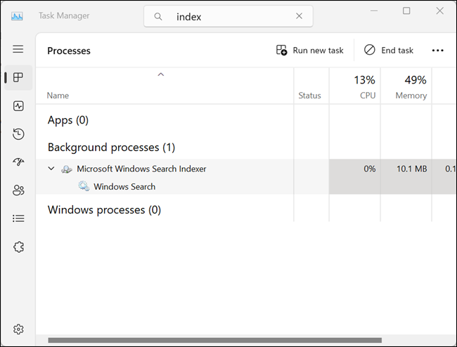 ویندوز سرچ ایندکسر (SearchIndexer.exe) چیست؟