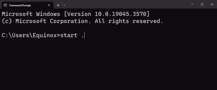 Command Prompt