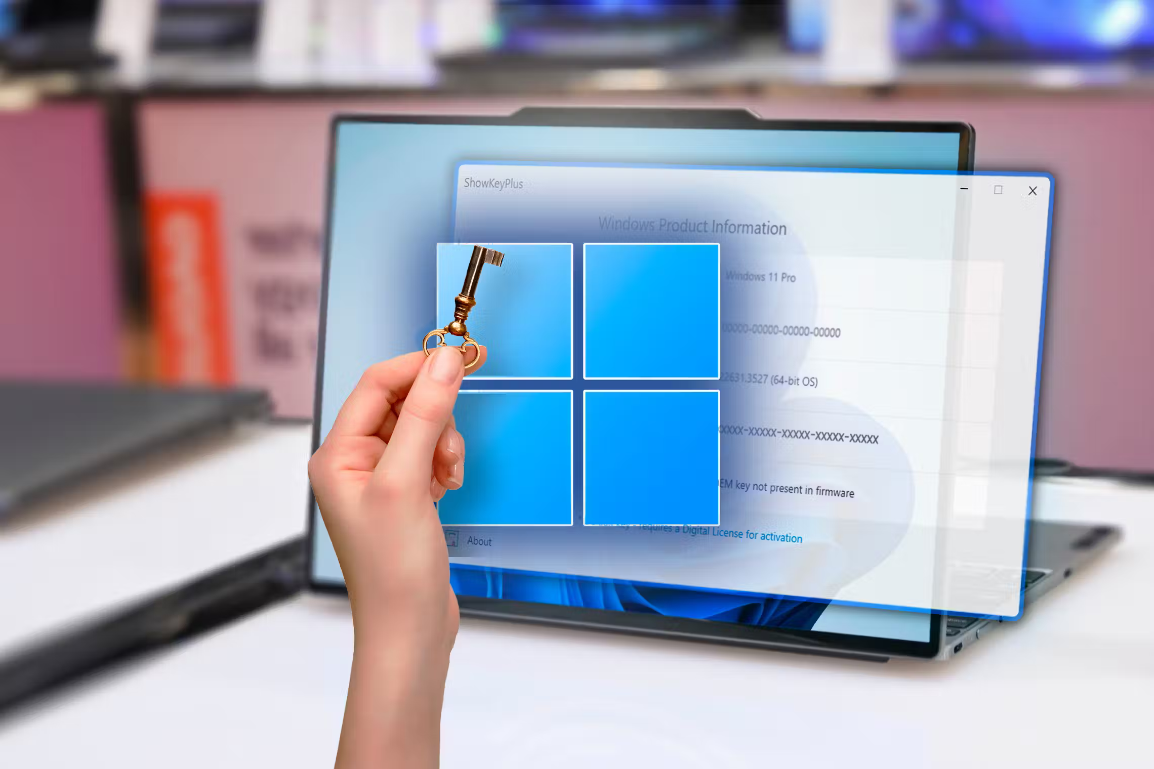 پیدا کردن کلید محصول ویندوز 11 (Product Key)
