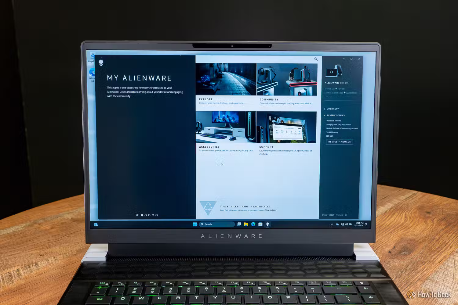توانایی های لپ تاپ گیمینگ Alienware X16 R2