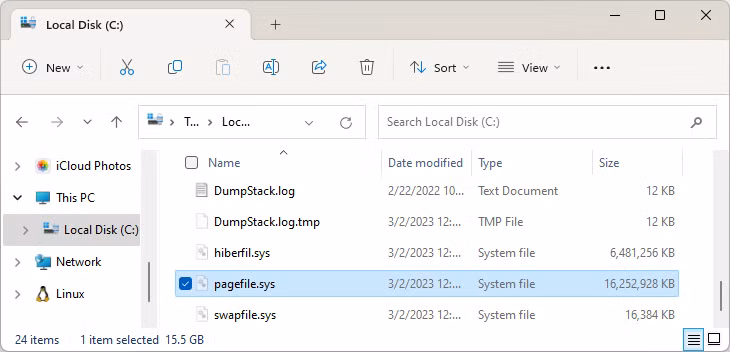 Page File چیست؟